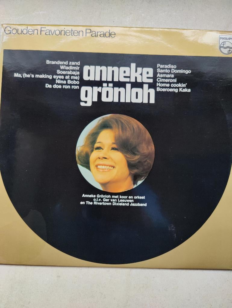 Gouden Favouriten Parade van Anneke Grönloch, Cd's en Dvd's, Vinyl | Nederlandstalig, Verzenden, Gebruikt, 12 inch, Pop