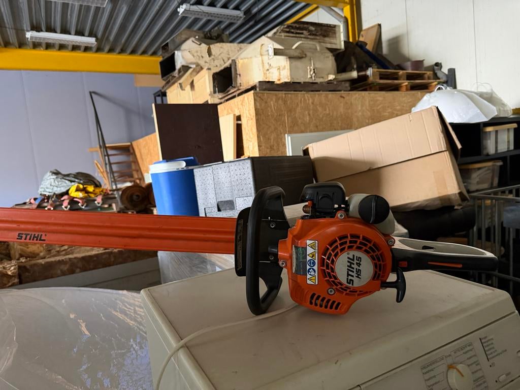 Stihl heggenschaar HS 45, Ophalen of Verzenden, Gebruikt, Benzine