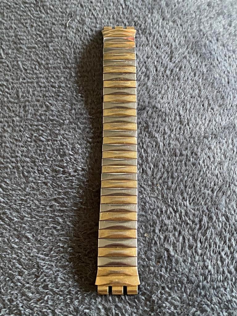 Swatch. Horlogeband rekband. Origineel., Staal, Staal, Polshorloge, Swatch