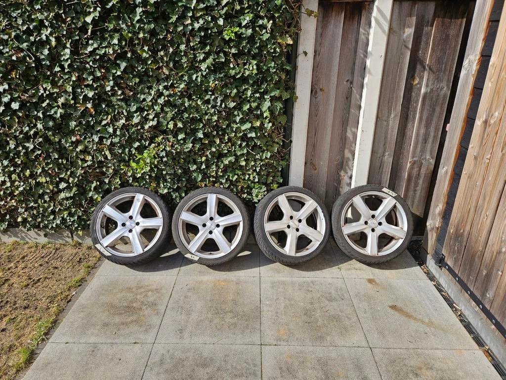 Dezent lichtmetalen velgen met Champiro zomerbanden, Auto-onderdelen, Banden en Velgen, Ophalen, Gebruikt, Banden en Velgen, 17 inch