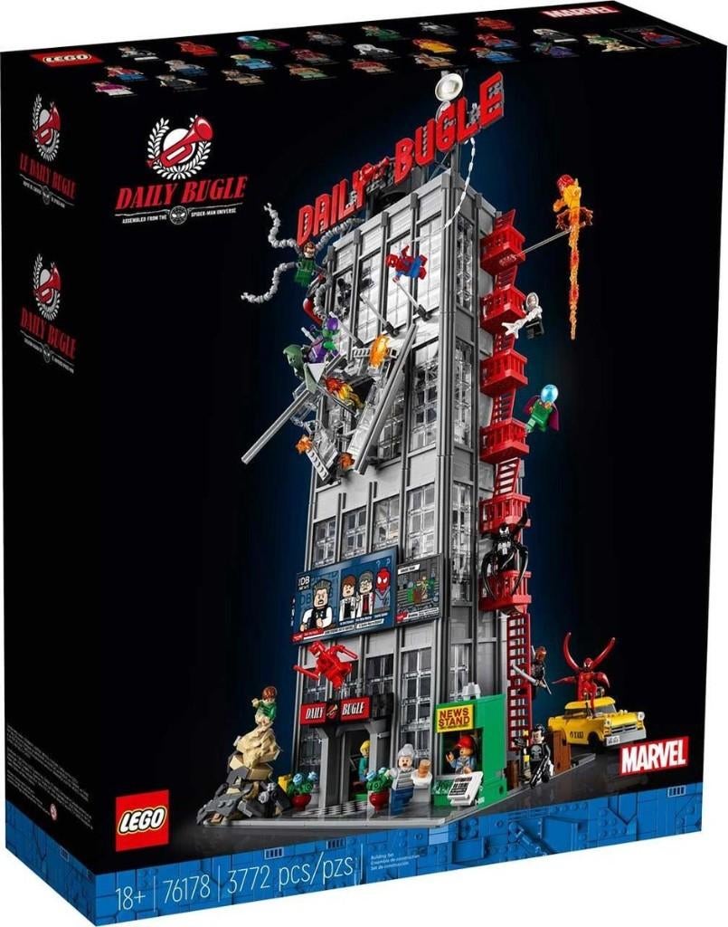 lego spider-man daily bugle 76178, Marvel, Lego, Nieuw, Ophalen of Verzenden
