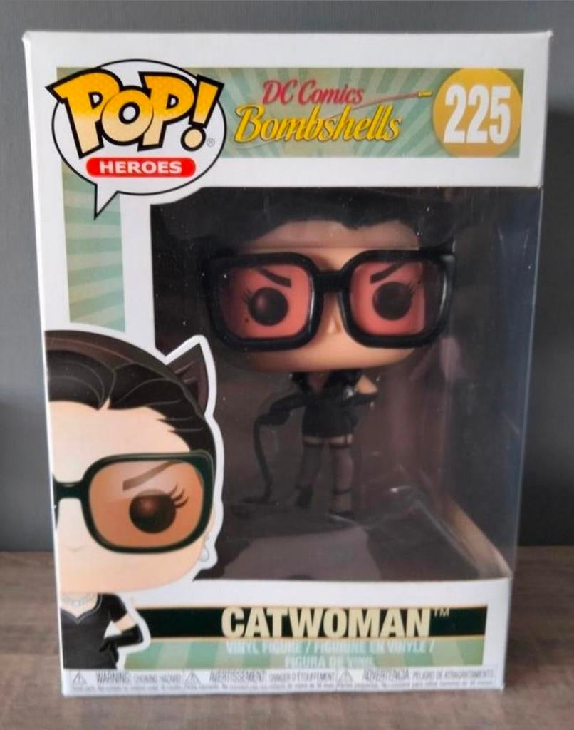 225 Catwoman DC Comics Bombshells Funko Pop, Ophalen of Verzenden, Zo goed als nieuw