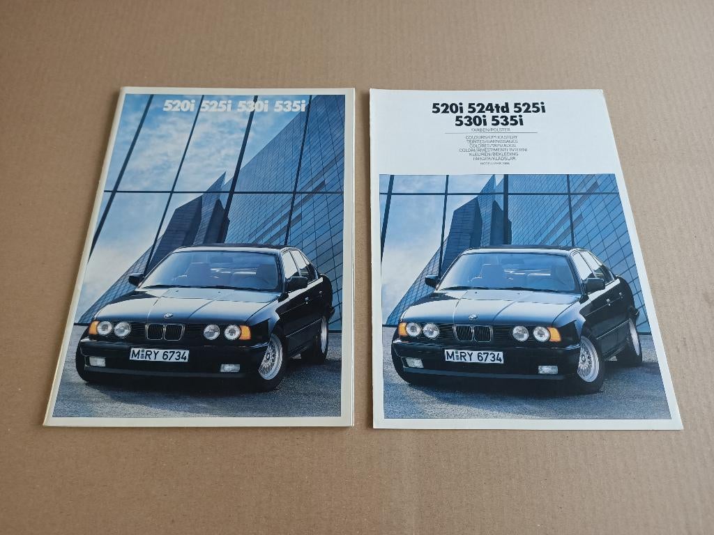 Folder: BMW E34/ 5-Serie /520i/530i /535i (1988), Verzenden, BMW