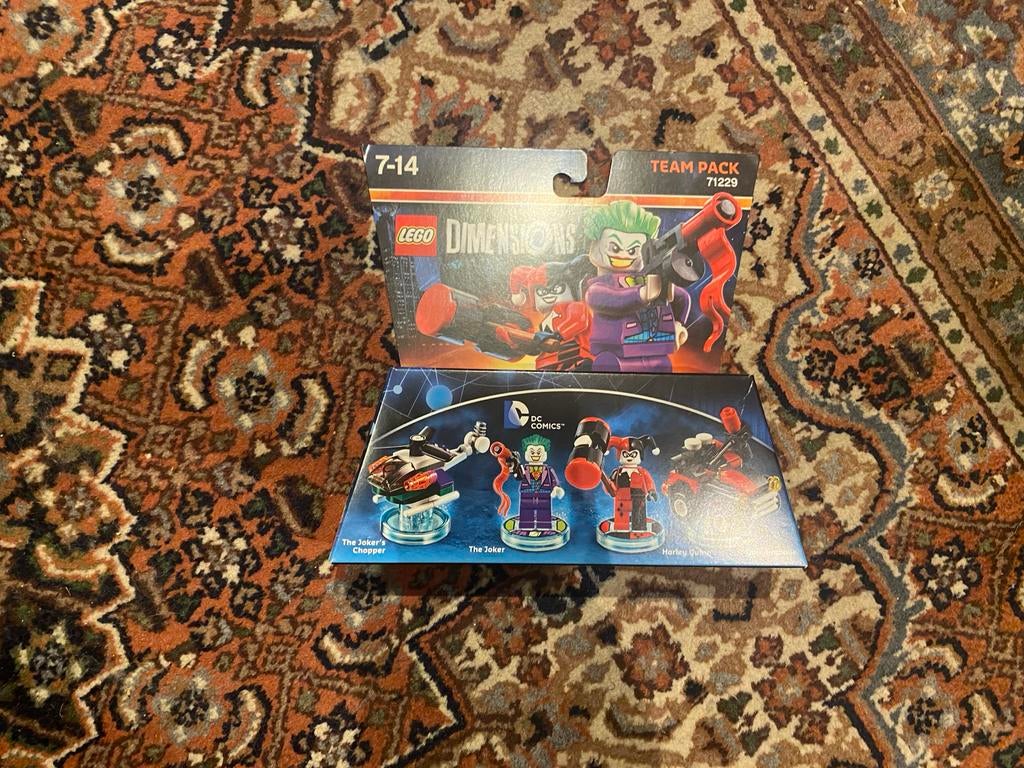 Lego Dimensions Team Pack 71229 - Joker & Harley Quinn, Ophalen of Verzenden, Zo goed als nieuw, Complete set, Lego