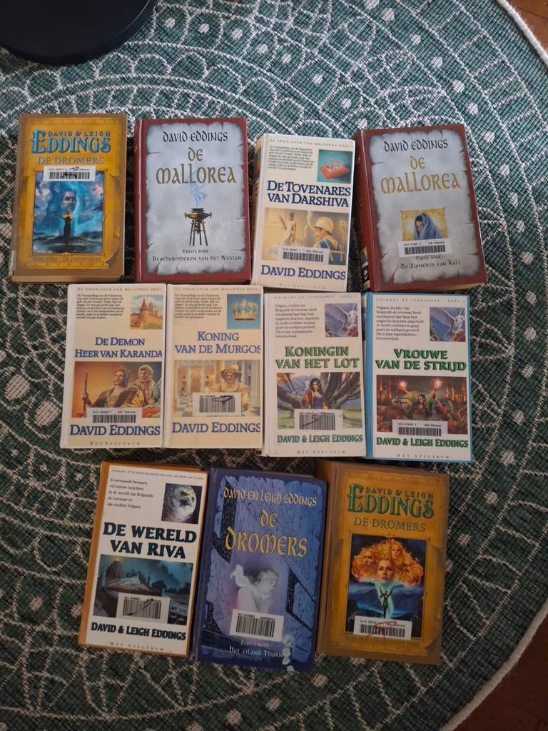 David Eddings boeken - 5 euro voor alles, Boeken, Ophalen, Gelezen