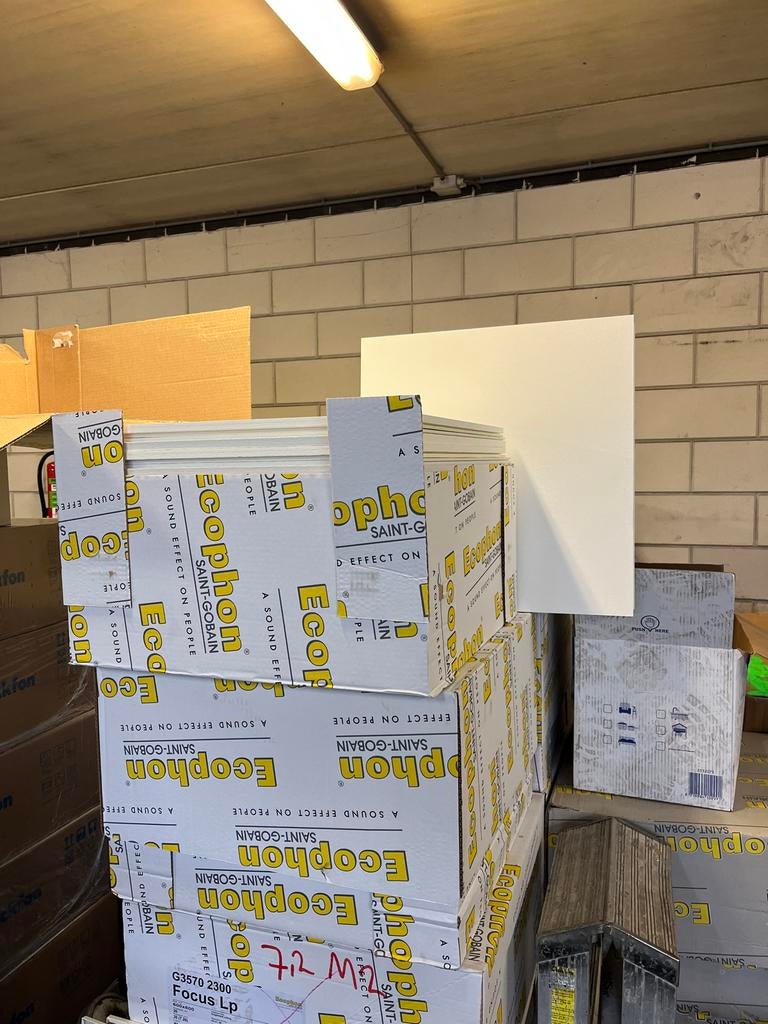 Plafondplaten 600x600x20mm, Ophalen, Nieuw, Overige materialen, 20 tot 50 mm