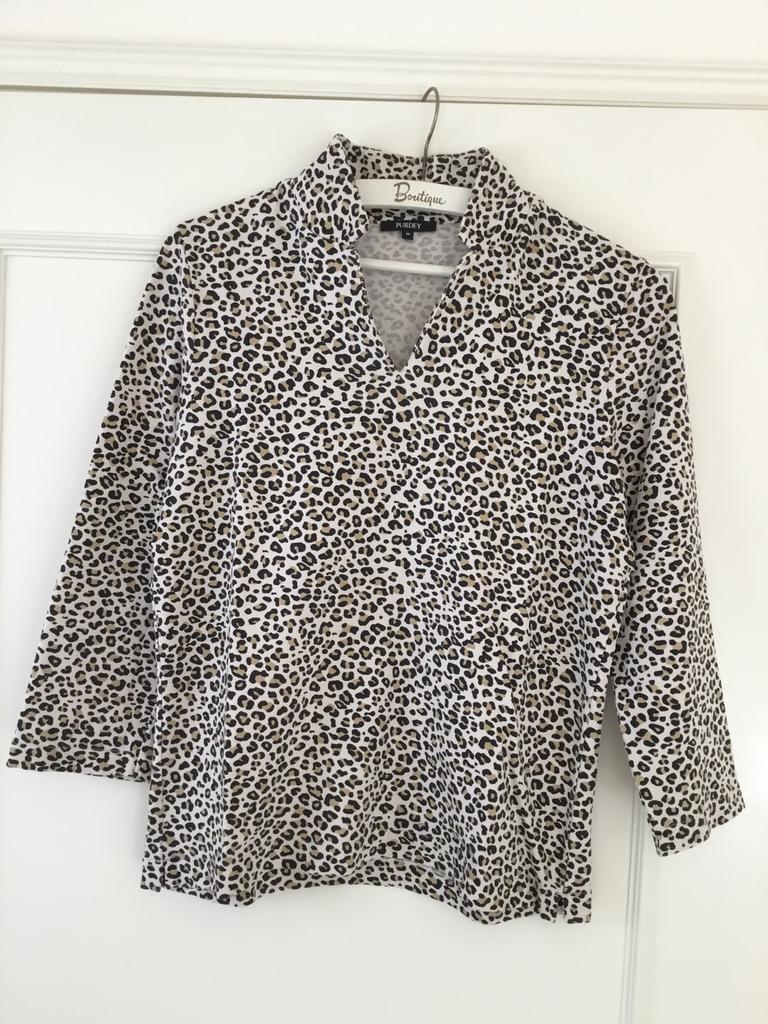 Purdey dames shirt., Ophalen of Verzenden, Zo goed als nieuw, Zwart