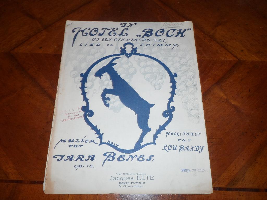 In hotel bock is een gemaskerd bal - jara benes / lou bandy, Zang, Gebruikt, Ophalen of Verzenden, Artiest of Componist