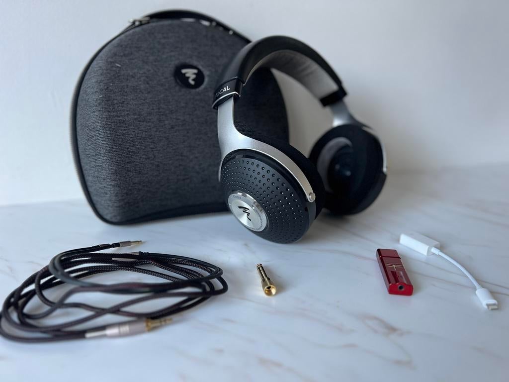 Focal Elegia koptelefoon evt met Audioquest Dragonfly Red, Ophalen of Verzenden, Zo goed als nieuw, Over oor (circumaural), Overige merken