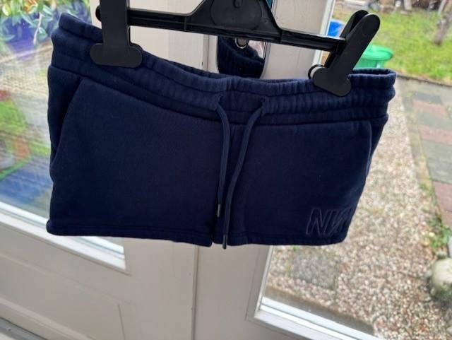 NIK & NIK donkerblauw korte broek en 2 truitjes joggingstof, Meisje, Nik&Nik, Ophalen of Verzenden, Zo goed als nieuw