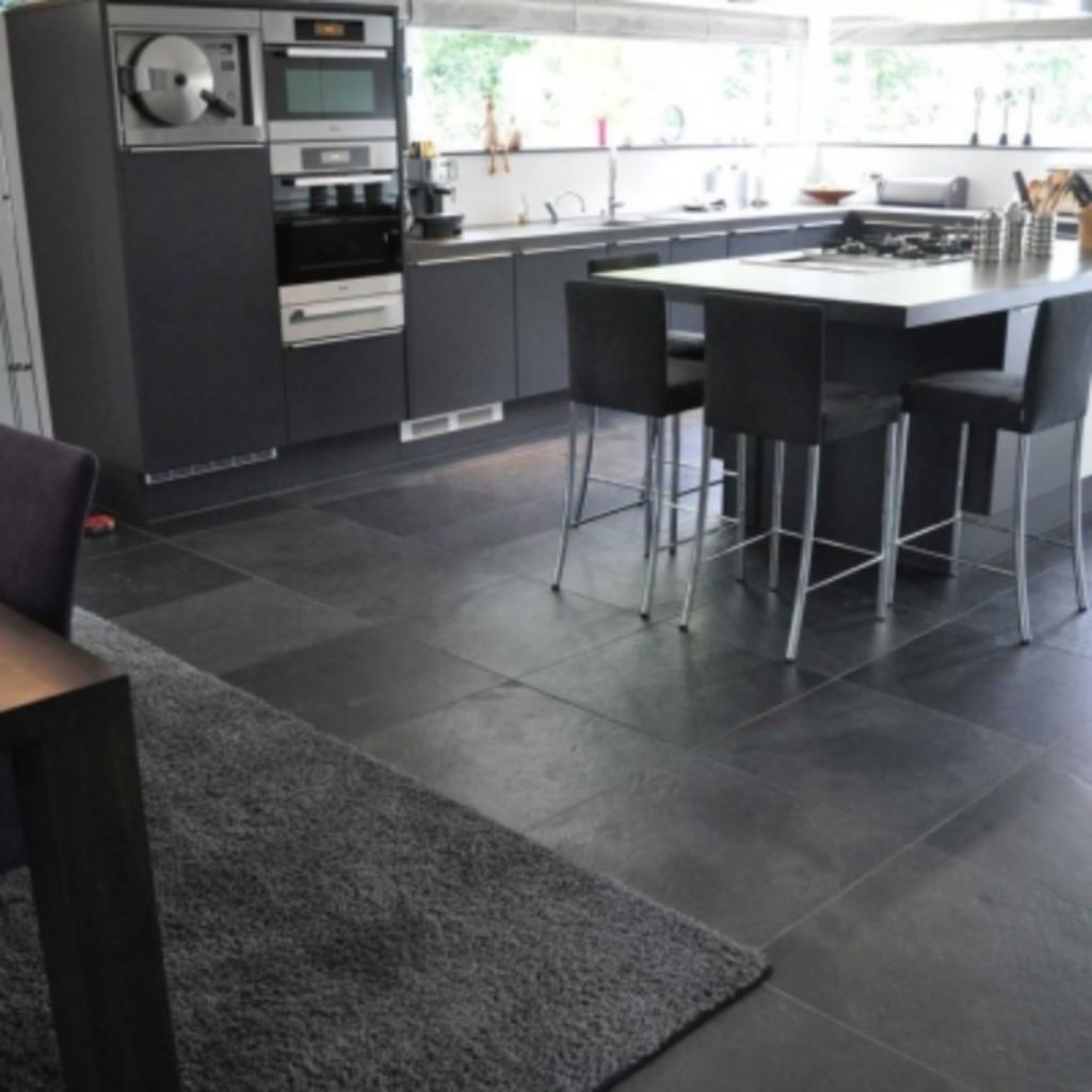 leisteen vloer Mustang leisteen 50x50 cm strak gezaagd, Ophalen, 60 cm of meer, Hardsteen, Nieuw