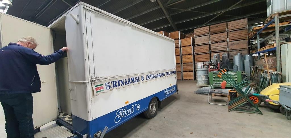 Mobiele eetkraam compleet en in zeer goede staat!, Ophalen