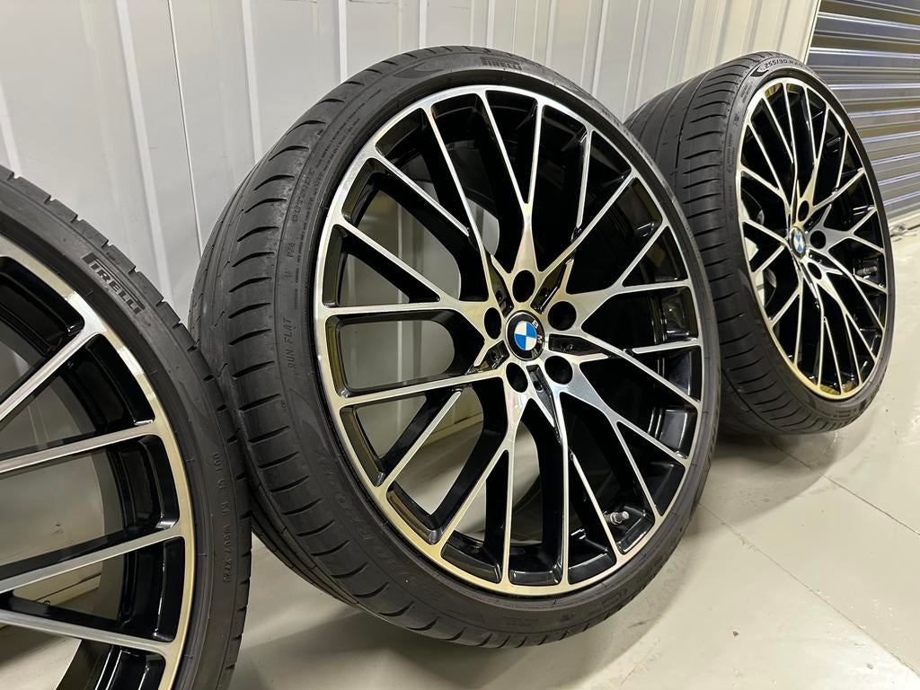 20'' Ori Bmw 3 Serie G20 G21 M Performance 794m set Pirelli, Gebruikt, 255 mm, Banden en Velgen, Ophalen of Verzenden