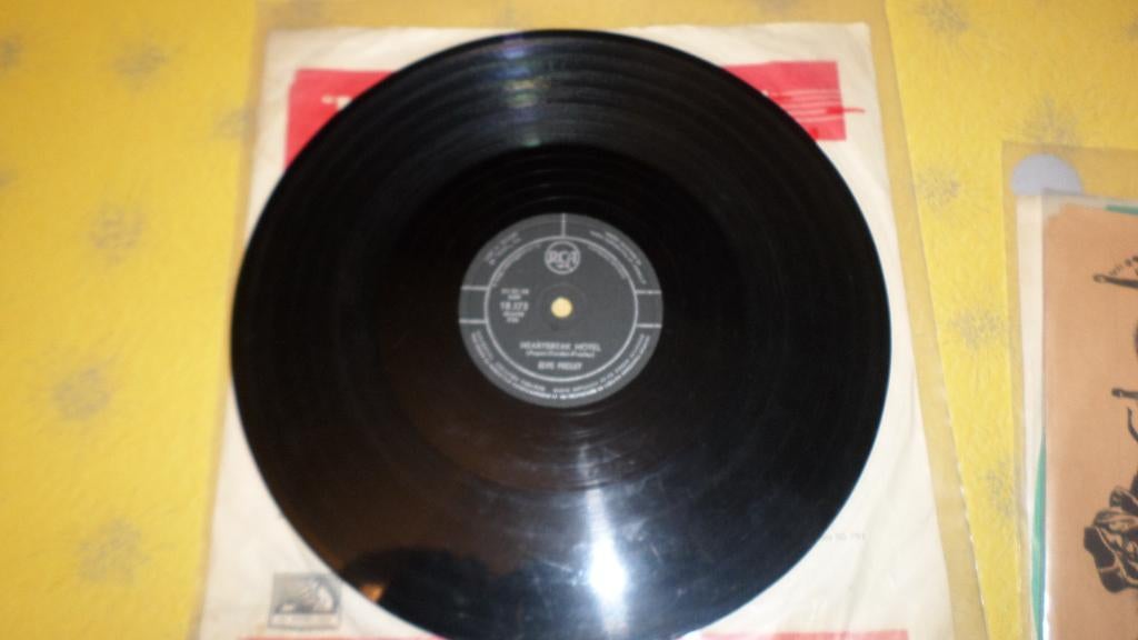 elvis presley   78rpm platen, Ophalen, Gebruikt, 10 inch, Overige typen