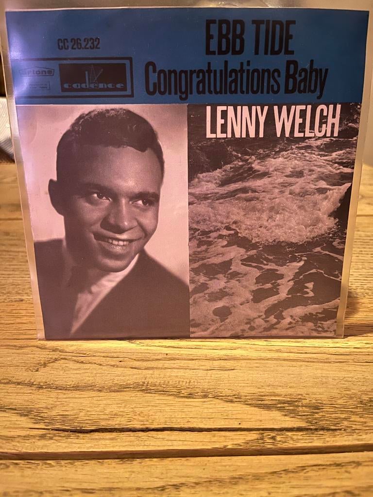 Lenny Welch - Ebb tide (nieuwstaat), 1980 tot heden, Overige formaten, Ophalen of Verzenden, Zo goed als nieuw