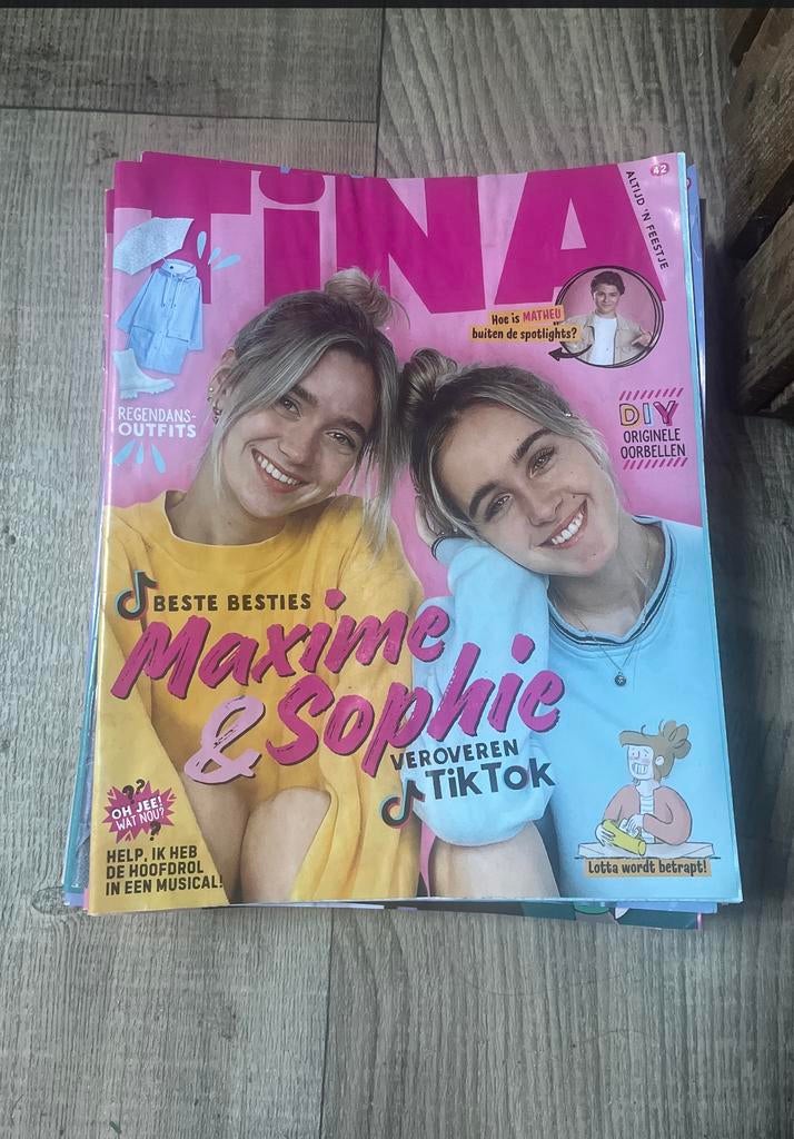 Tina Tijdschriften, Boeken, Tijdschriften en Kranten, Ophalen, Zo goed als nieuw, Damesbladen