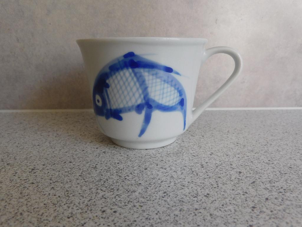 Kop 250 ml. Koi Blauw, Ophalen of Verzenden
