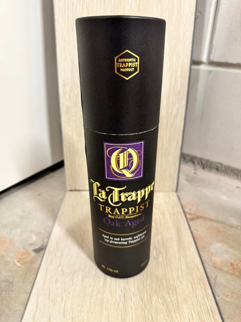 La Trappe Oak Aged – Batch 42 – 2021 – 37,5 cl, Verzamelen, Biermerken, Ophalen of Verzenden, Nieuw, Flesje(s), La Trappe