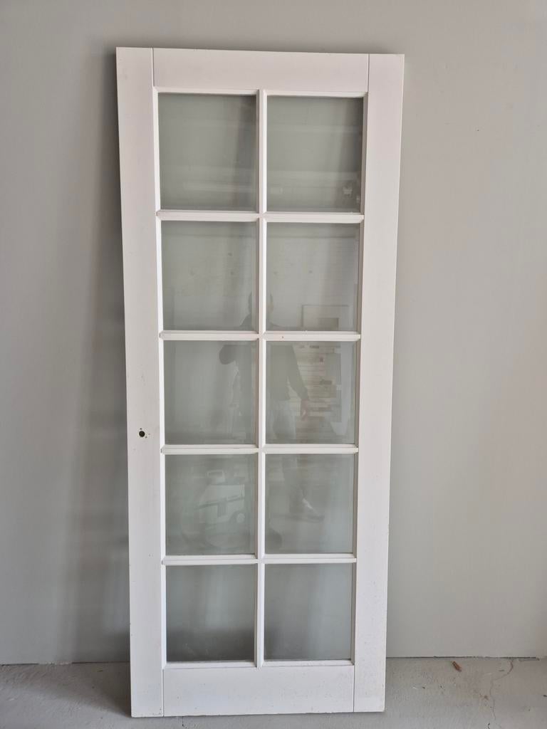 50% KORTING Skantrae luxe deur (93x231,5) Stomp ongebruikt, Ophalen, 215 cm of meer, Binnendeur, Glas