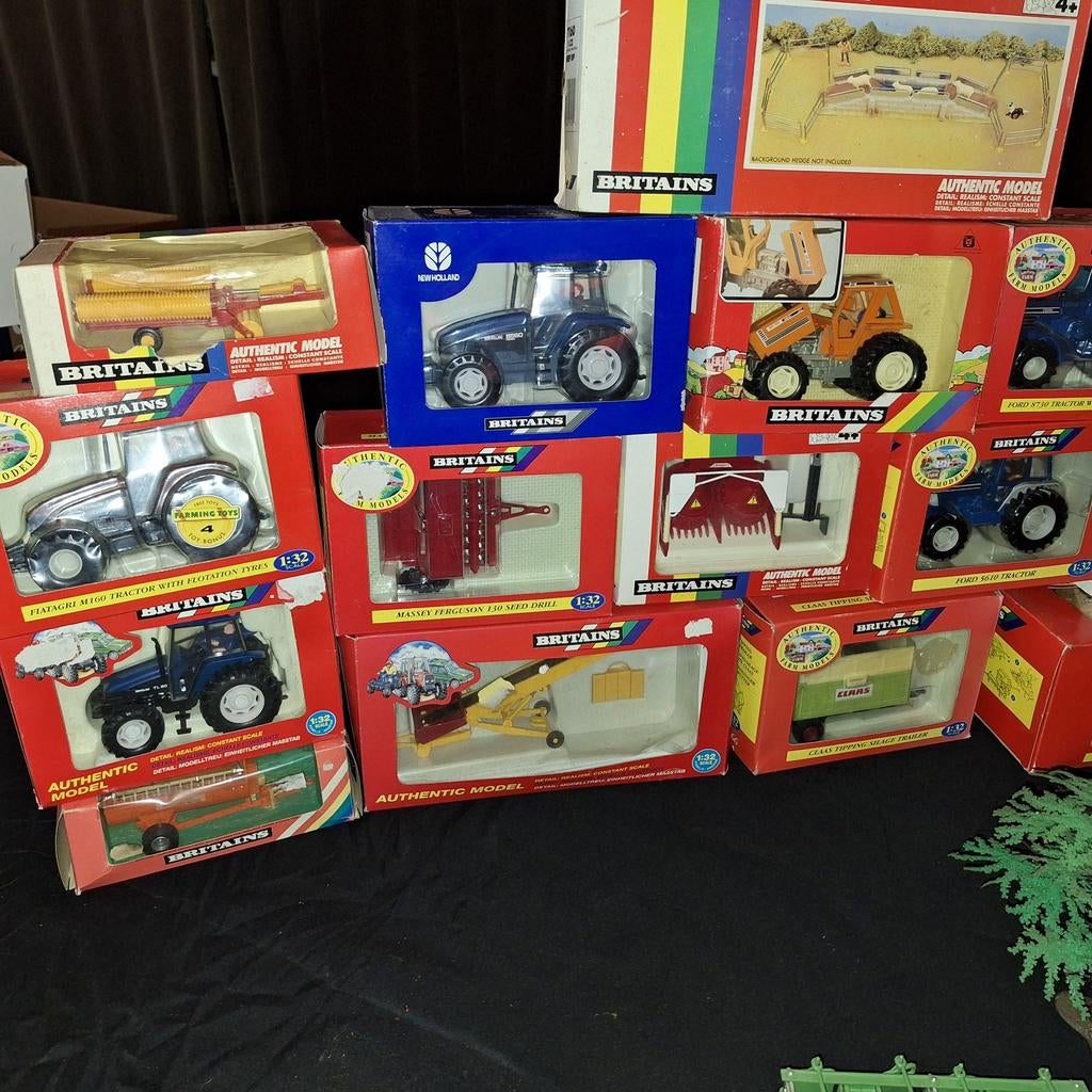 Britains landbouw tractors, Ophalen of Verzenden, Tractor of Landbouw, Britains