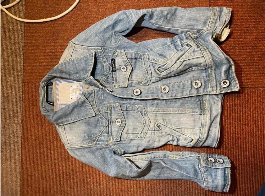 VINGINO spijkerjas in maat 110 116, Ophalen, Gebruikt, Meisje, Vingino