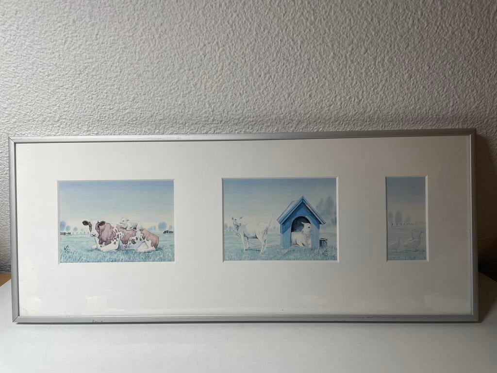 Schilderij Wiebe van der Zee, Ophalen of Verzenden