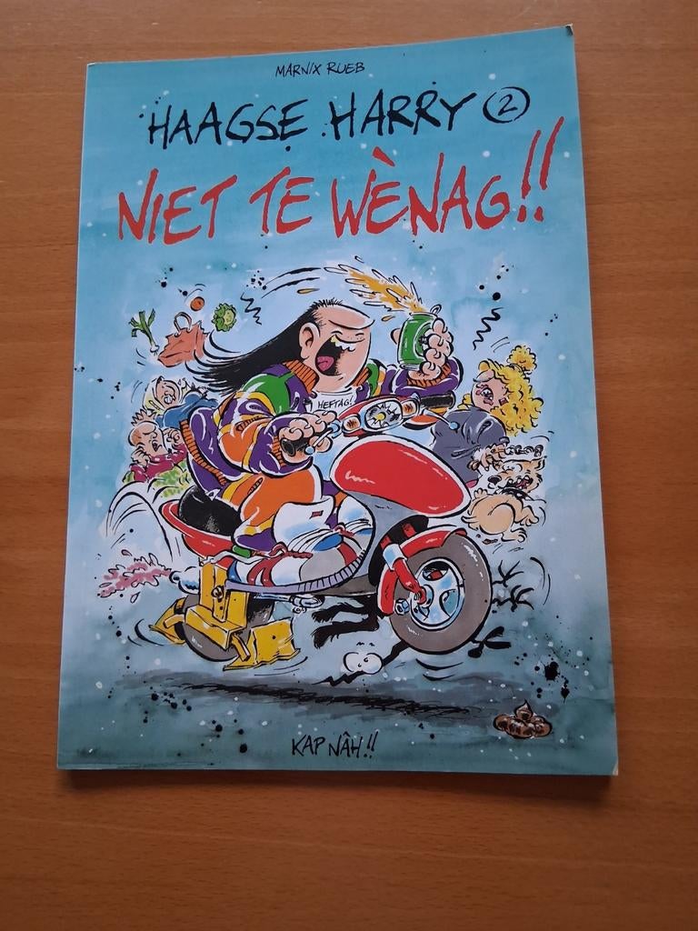Haagse Harry - Niet te Wènag!!, Boeken, Eén stripboek, Ophalen of Verzenden, Zo goed als nieuw, Marnix Rueb
