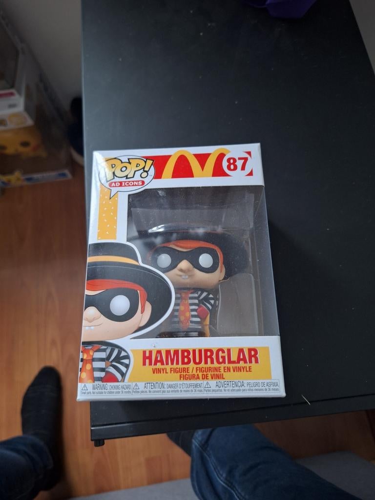 Funko Pop! Ad Icons - Hamburglar #87, Ophalen of Verzenden, Zo goed als nieuw