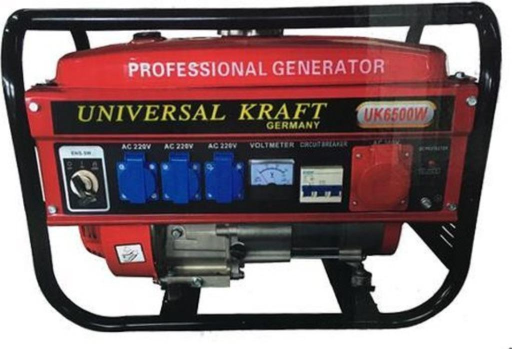 Benzine generator - Universal Kraft - NIEUW leverbaar!