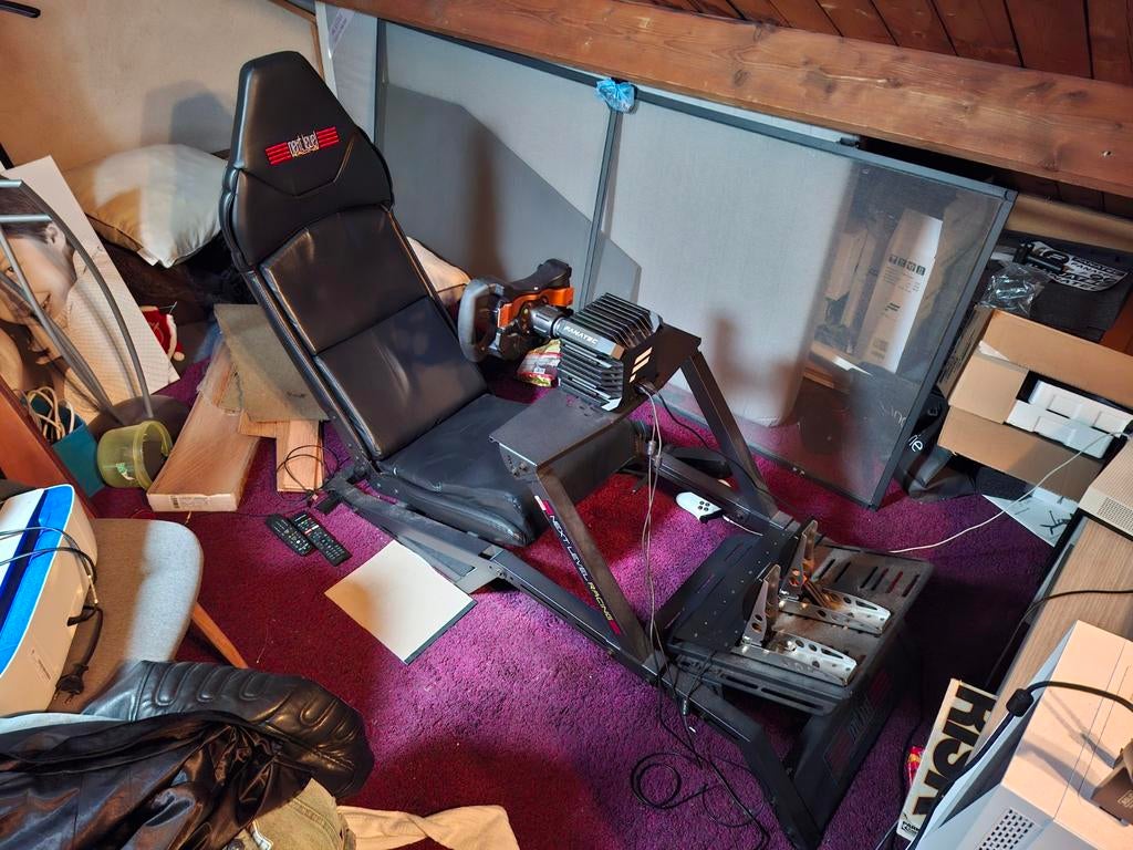 Fanatec CSL DD, McLaren GT3 stuur + Next Level Racing F-GT, Ophalen, Gebruikt