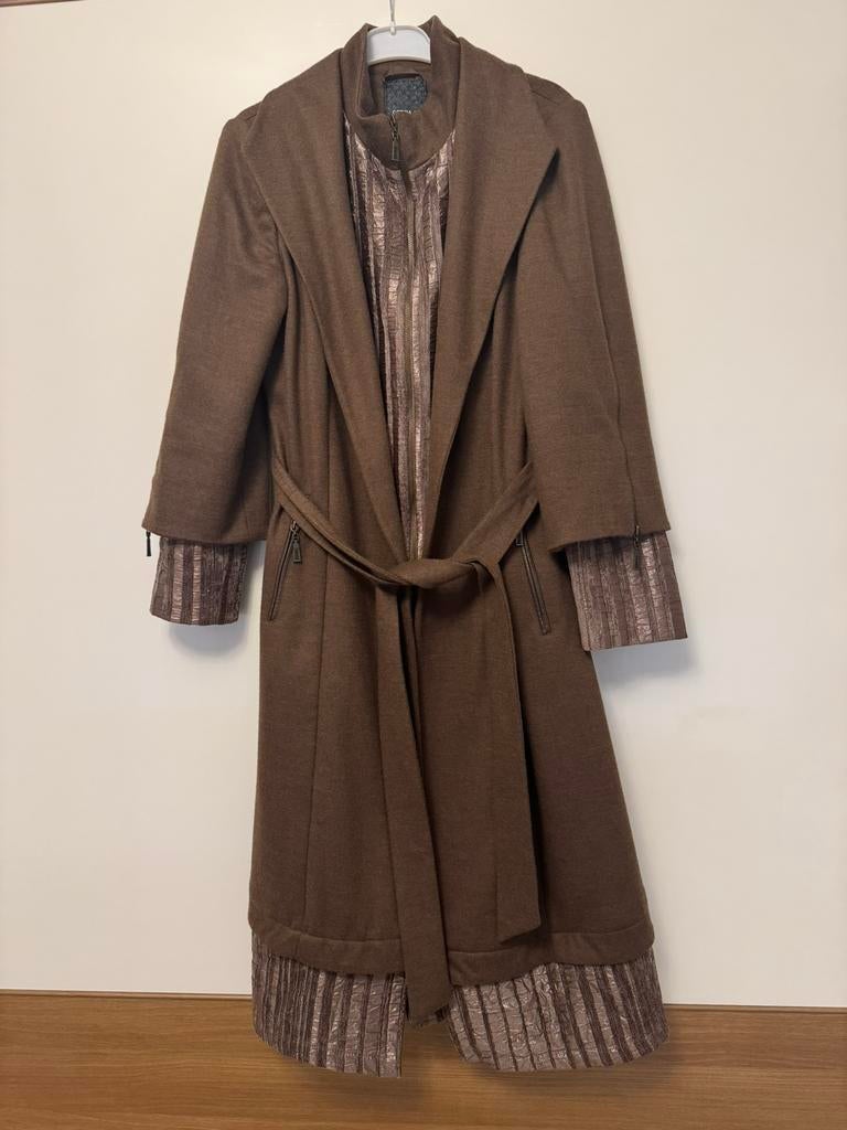 Mooie wolmix winterjas. Maat 38., Kleding | Dames, Jassen | Winter, Ophalen of Verzenden, Zo goed als nieuw, Maat 38/40 (M)