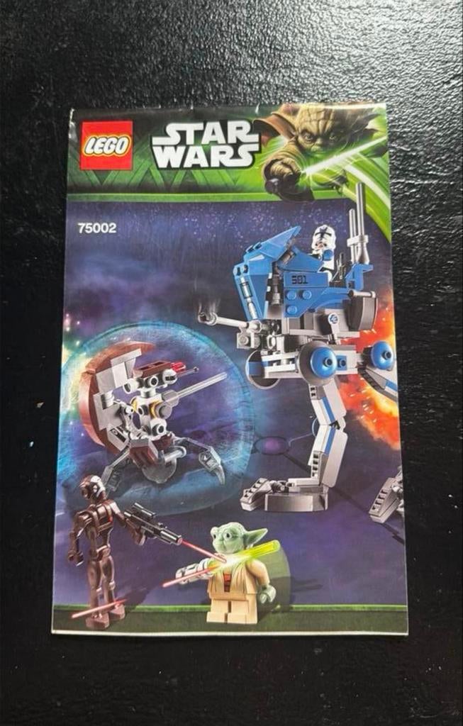 Lego Star Wars 75002 - Yoda's Jedi Starfighter boekje, Ophalen of Verzenden, Lego