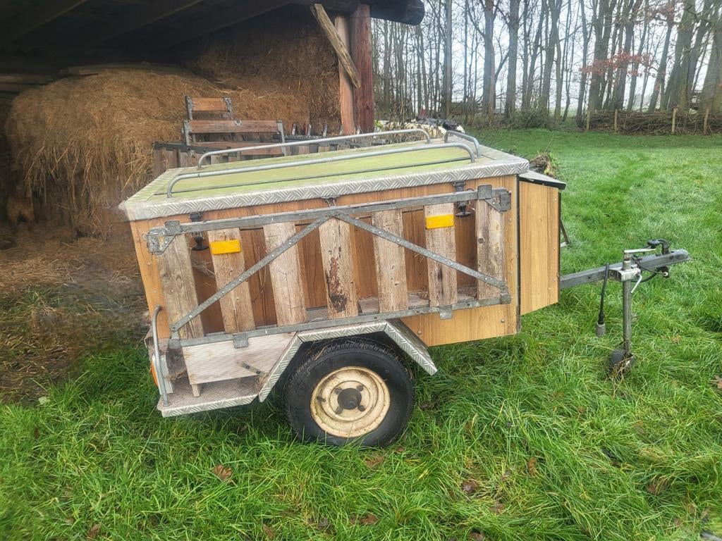 Kampeer karretje, aanhangwagentje., Caravans en Kamperen, Ophalen