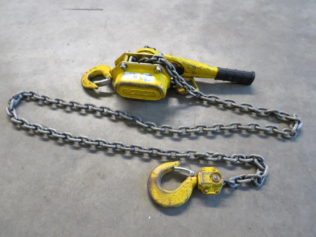 Yale rateltakel YaleHandy rik-rak takel 3,2 ton, Ophalen of Verzenden, Gebruikt, Handmatig