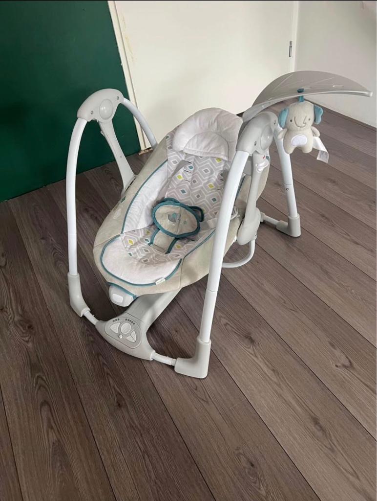 Ingenuity schommelstoel, Ophalen, Zo goed als nieuw, Schommelstoel, Verstelbaar