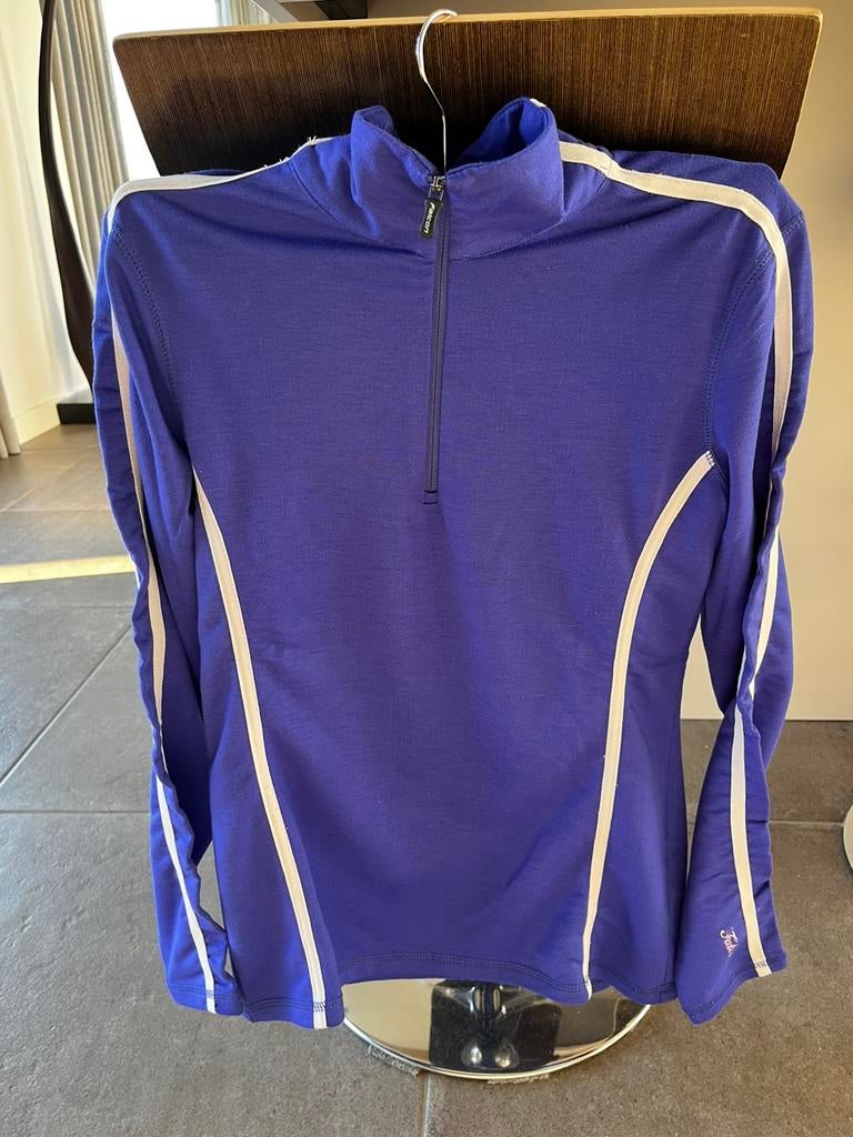 Ski pully dames, Ophalen of Verzenden, Zo goed als nieuw, Blauw, Overige typen