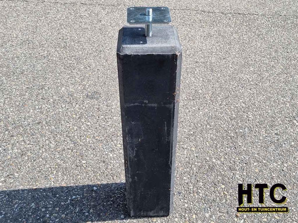 Betonpoer recht 150x150x600mm incl. stelplaat voor €25,00, Ophalen, Nieuw