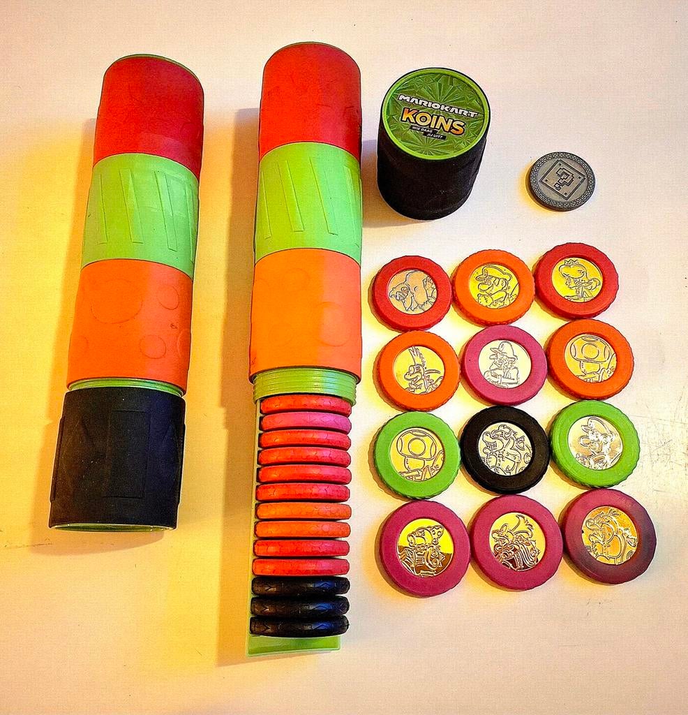 Mario Kart Koins - 50 stuks, Ophalen of Verzenden, Gebruikt