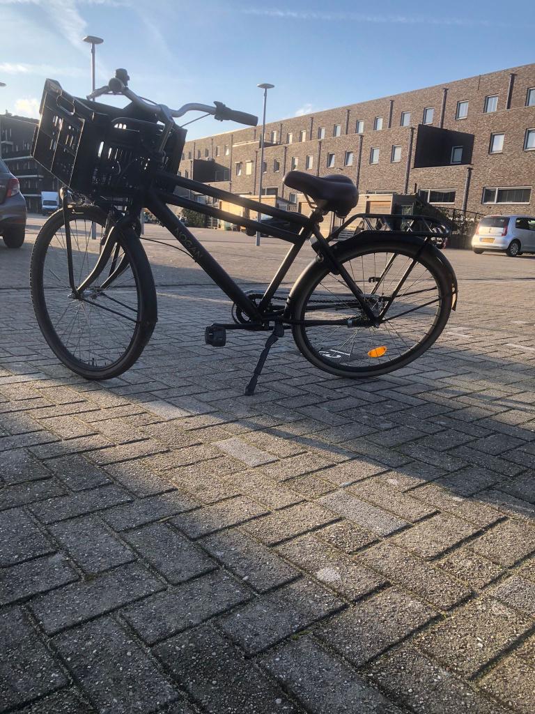 26 inch jongensfiets zwart Noga, Fietsen en Brommers, Gebruikt, Versnellingen, Nogan, Ophalen