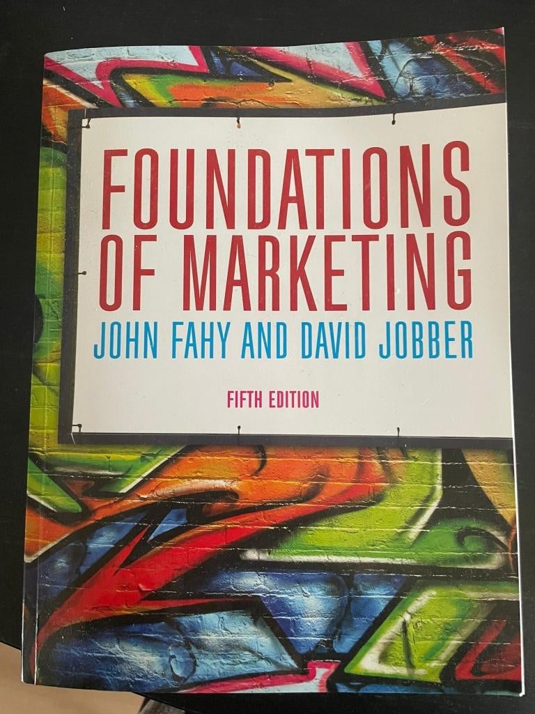 Foundations of Marketing, Boeken, Ophalen of Verzenden, Beta, Zo goed als nieuw, HBO