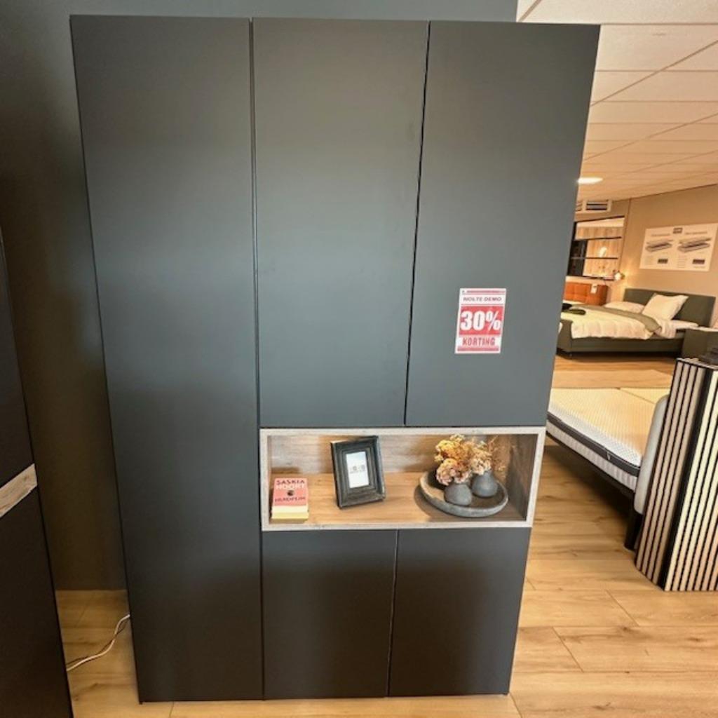 Nolte Horizont Kledingkast - 150x240x62cm, Ophalen, 200 cm of meer, 150 tot 200 cm, Nieuw