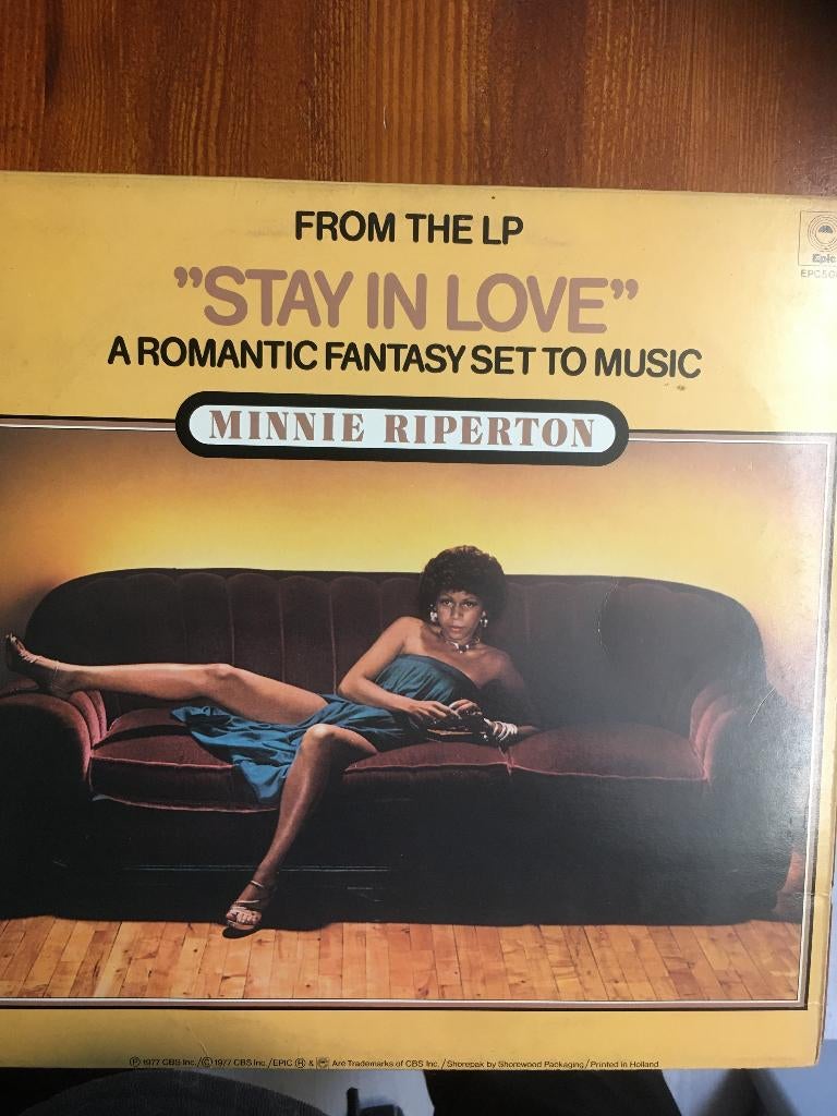 Minnie Riperton ‎– Stick Together, Ophalen of Verzenden, 1960 tot 1980, Gebruikt, 12 inch