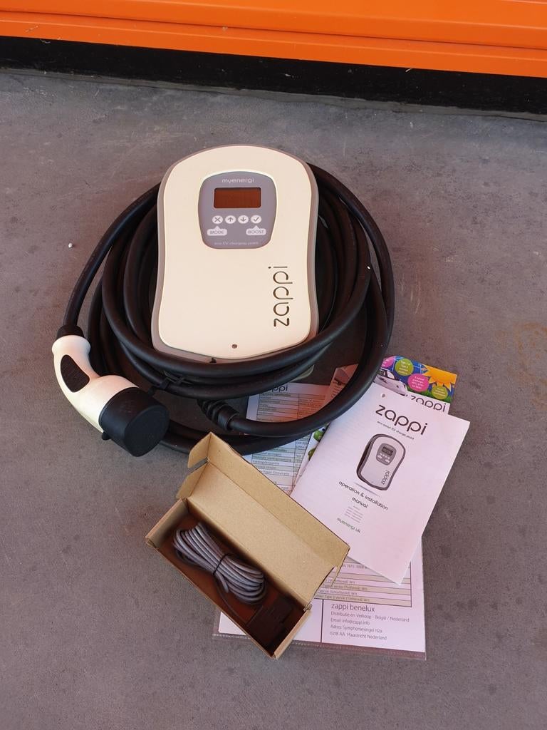 Laadpaal Zappi 1 fase 7,4kw wallbox loadbalancing zonnepanel, Ophalen of Verzenden, Gebruikt, Laadpaal