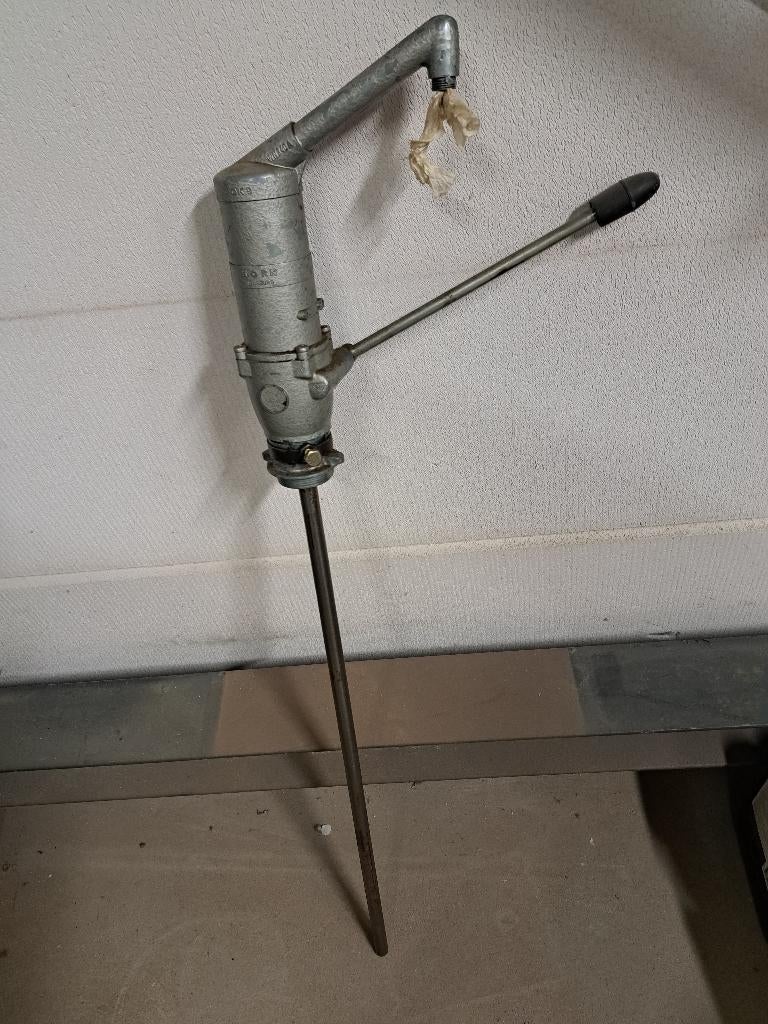 Olie pomp, Ophalen, Gebruikt