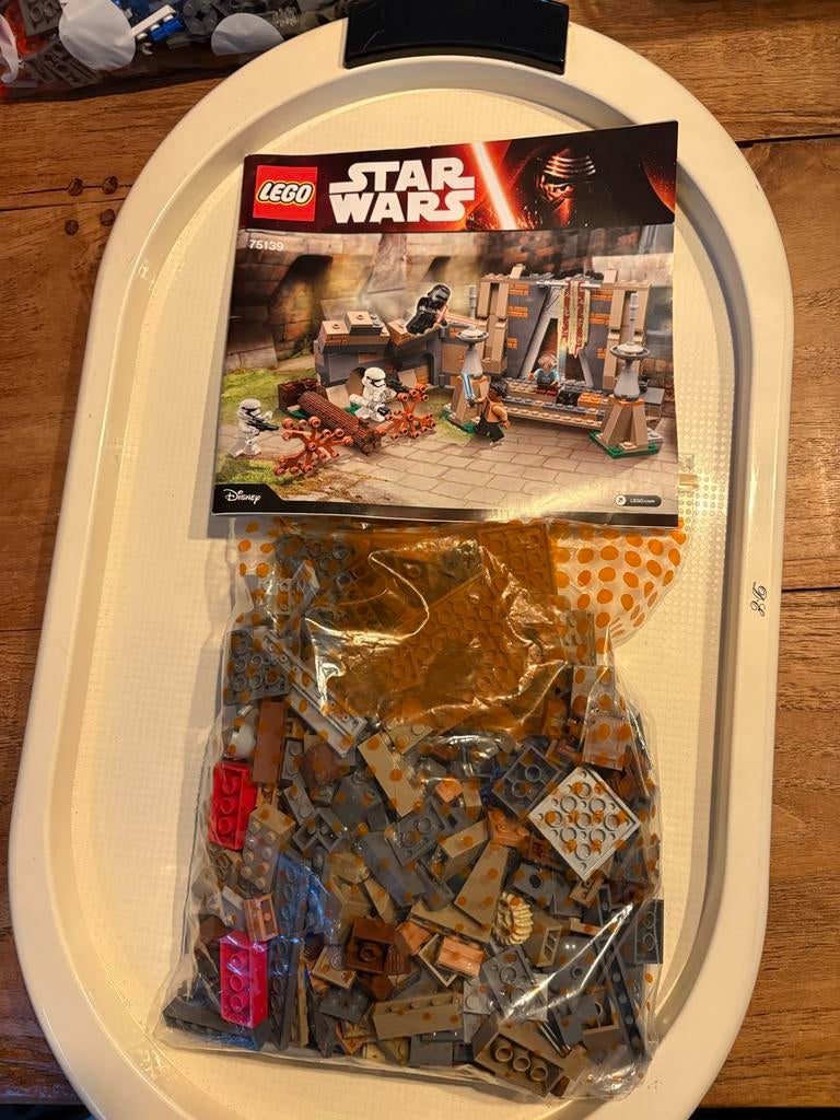 LEGO Star Wars 75139 - Slag om Takodana, Ophalen of Verzenden, Zo goed als nieuw, Complete set, Lego