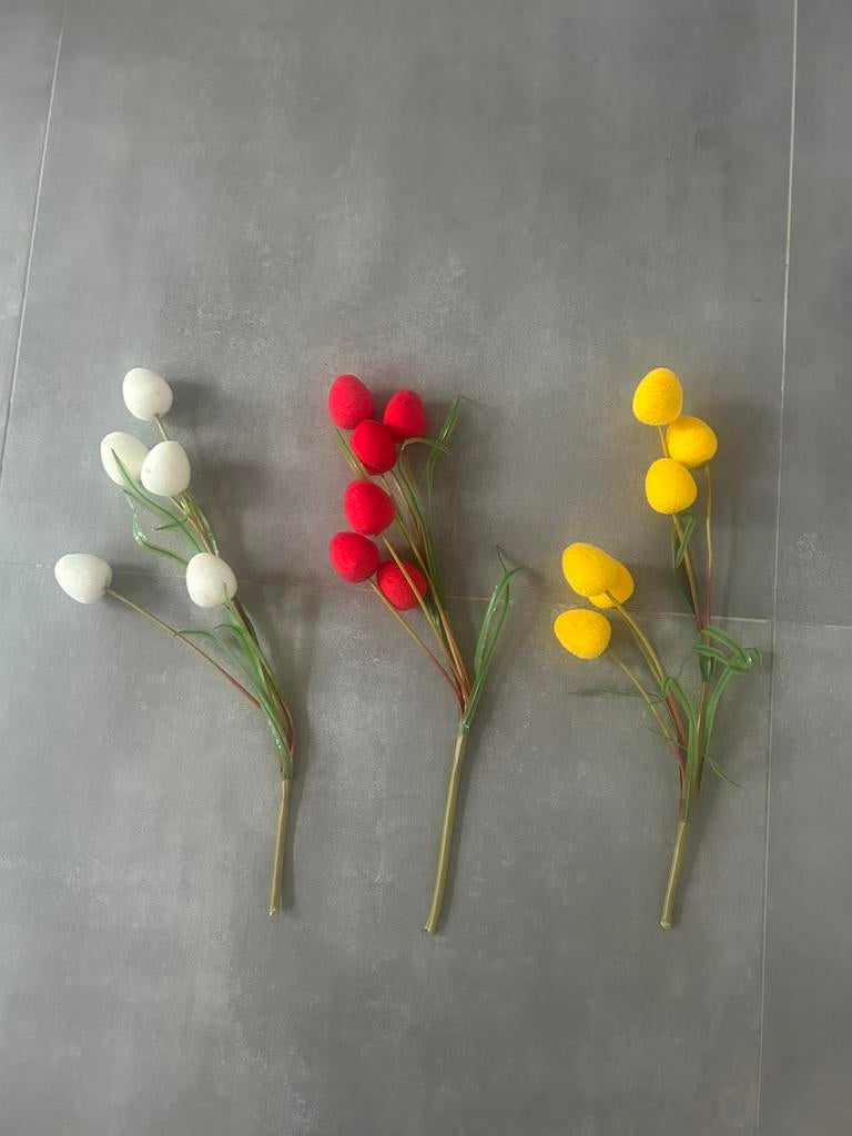 Leuke bloemen in kleuren van Oeteldonk, Ophalen of Verzenden, Gedragen, Carnaval, Accessoires