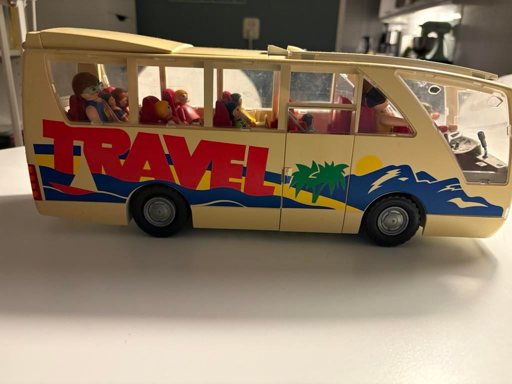 Playmobil bus, Kinderen en Baby's, Speelgoed | Playmobil, Ophalen, Gebruikt