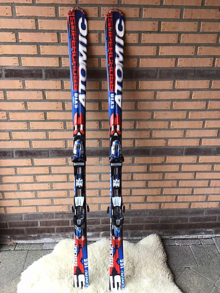 Atomic Supercross SX10 carveski’s ski’s lengte 166 cm, Sport en Fitness, 160 tot 180 cm, Gebruikt, Atomic Supercross SX10 carveski’s ski’s lengte 166 cm