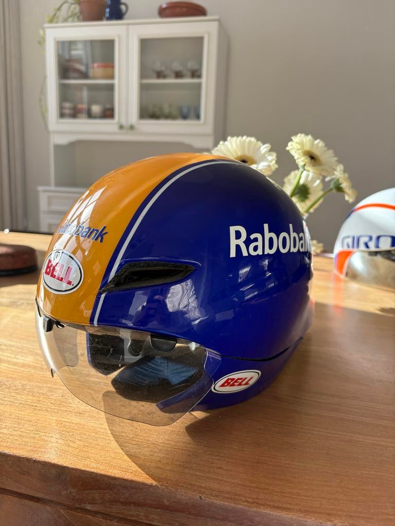 Bell Javelin Rabobank tijdrithelm - Maat M, Ophalen of Verzenden, Gebruikt, M, Heer of Dame