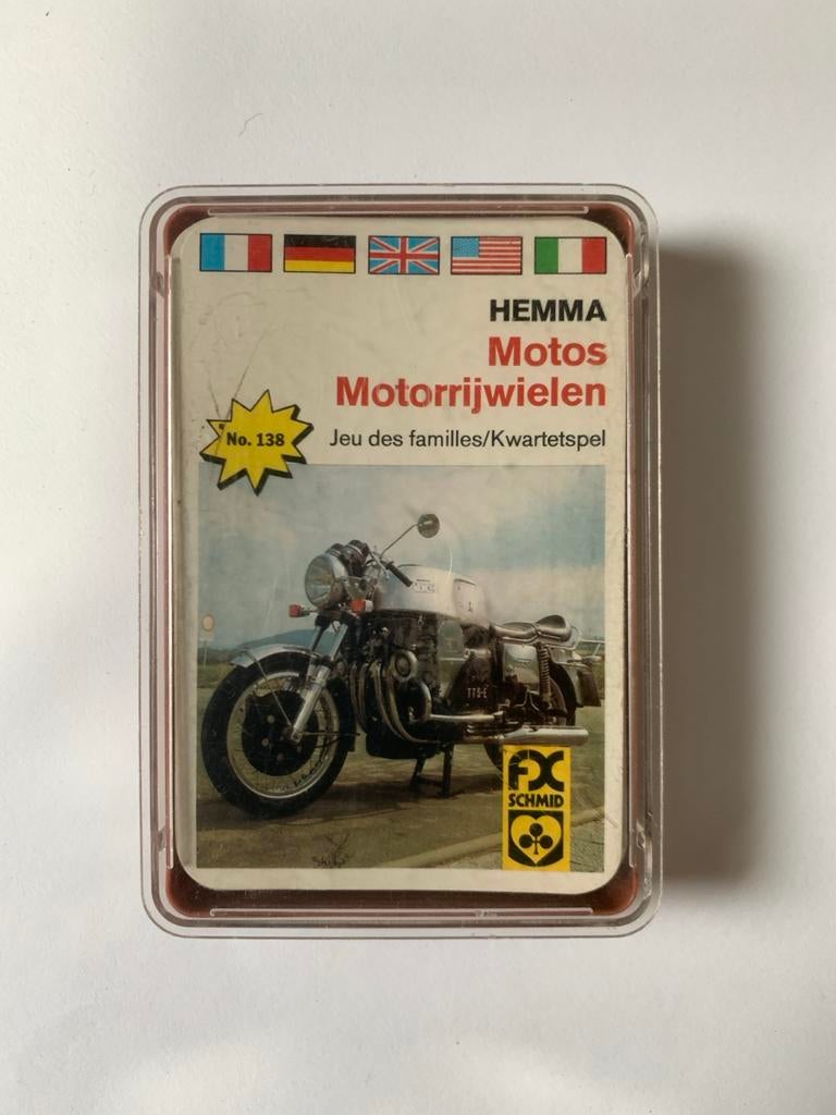 HEMMA Motos Motorrijwielen 🏍️ Kwartetspel kwartet motoren